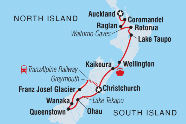New Zealand Uncovered (Northbound)