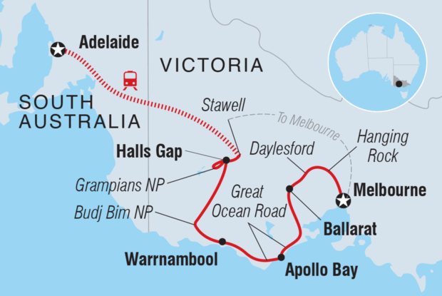 Great Ocean Road & Grampians Adventure