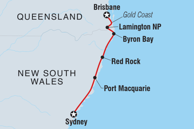 One Week from Sydney to Brisbane One Week from Sydney to Brisbane