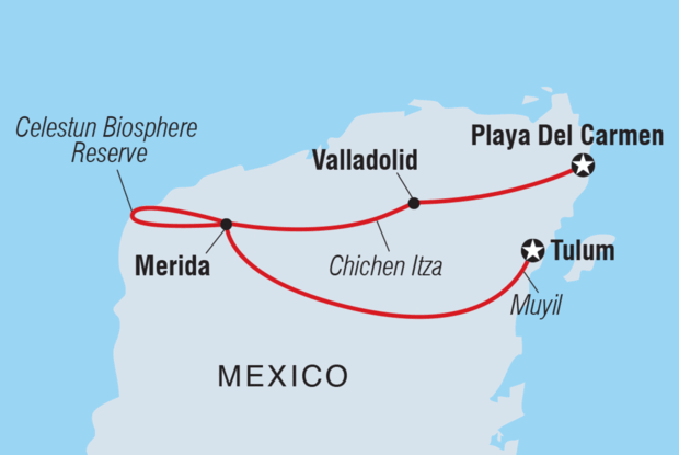 Premium Mexico Yucatan Highlights