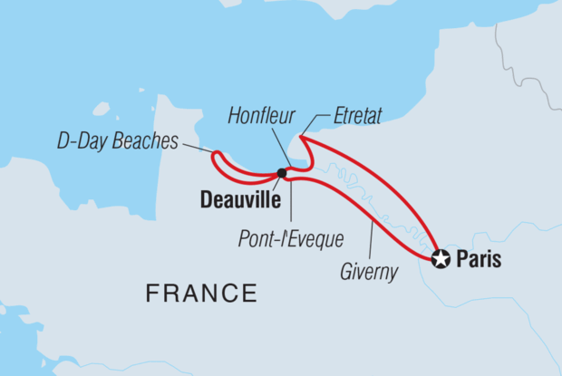 Paris and Normandy Short Break