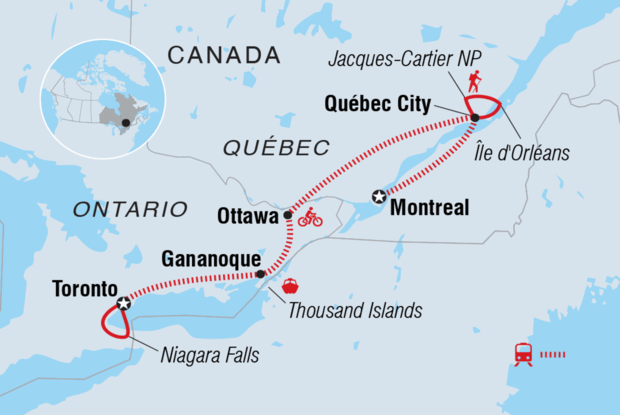 Eastern Canada by Rail