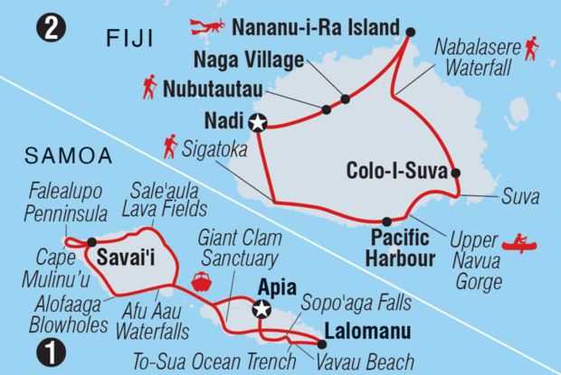 Samoa & Fiji Adventure