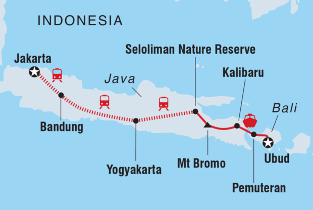 Jakarta to Ubud Jakarta to Ubud
