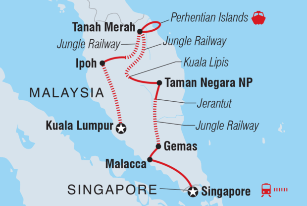 Malaysia's Jungle Railway Adventure