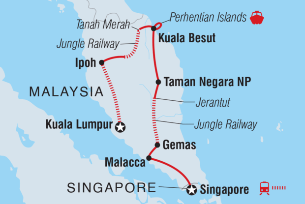Malaysia's Jungle Railway Adventure Malaysia's Jungle Railway Adventure