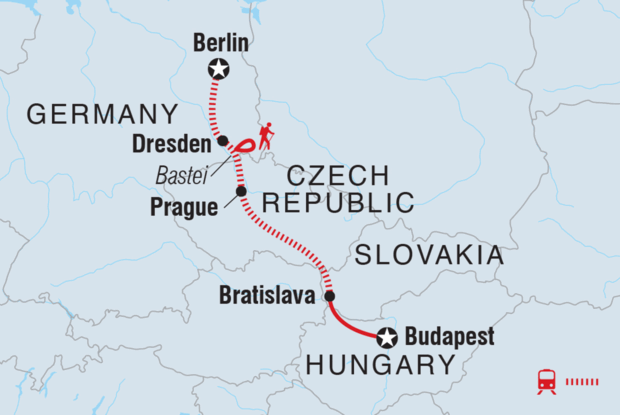 Berlin to Budapest
