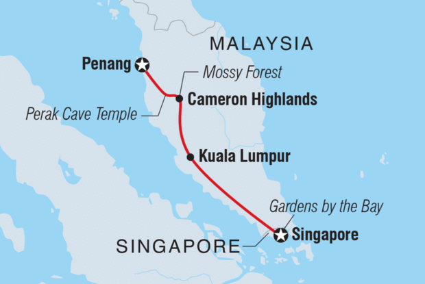 Singapore to Malaysia Real Food Adventure