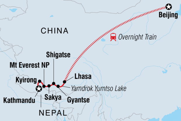 Tibet: Beijing to Kathmandu Overland Tibet: Beijing to Kathmandu Overland