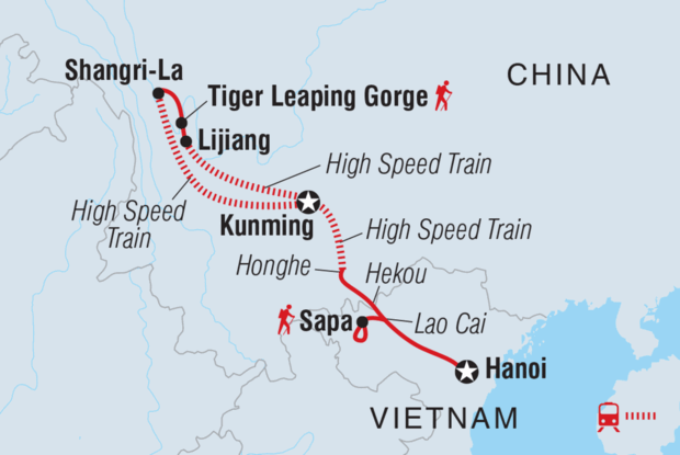 Vietnam & China: Hanoi to Kunming by Rail