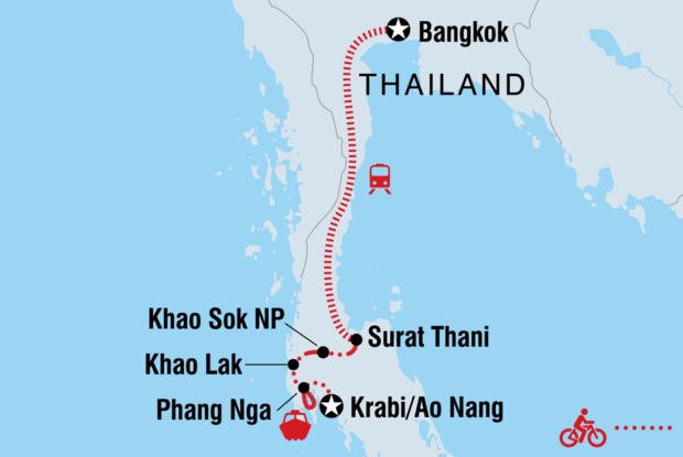 Cycle Southern Thailand