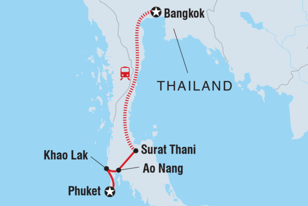 Thailand Beaches: Bangkok to Phuket