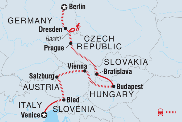 Berlin to Venice Berlin to Venice