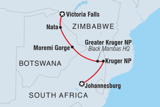 Kruger to Vic Falls